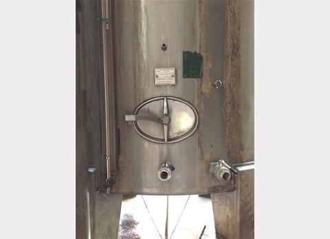 Cuve stockage INOX Volume : 253 hecto (25300 litres)