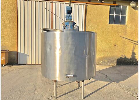 Cuve inox agit&eacute;e isol&eacute;e LSDH18