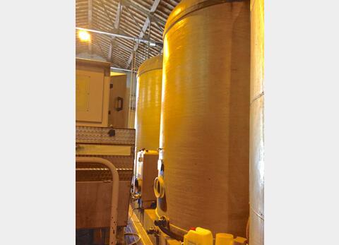 Cuve fibre fond plat