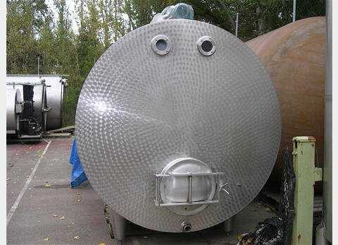 Cuve de m&eacute;lange INOX 304 vinicole Volume : 5.000 litres