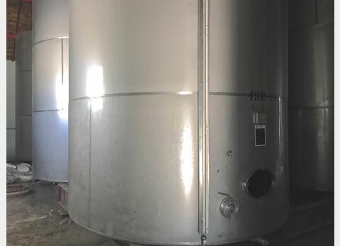 Cuve Inox 316 Ti cylindrique verticale