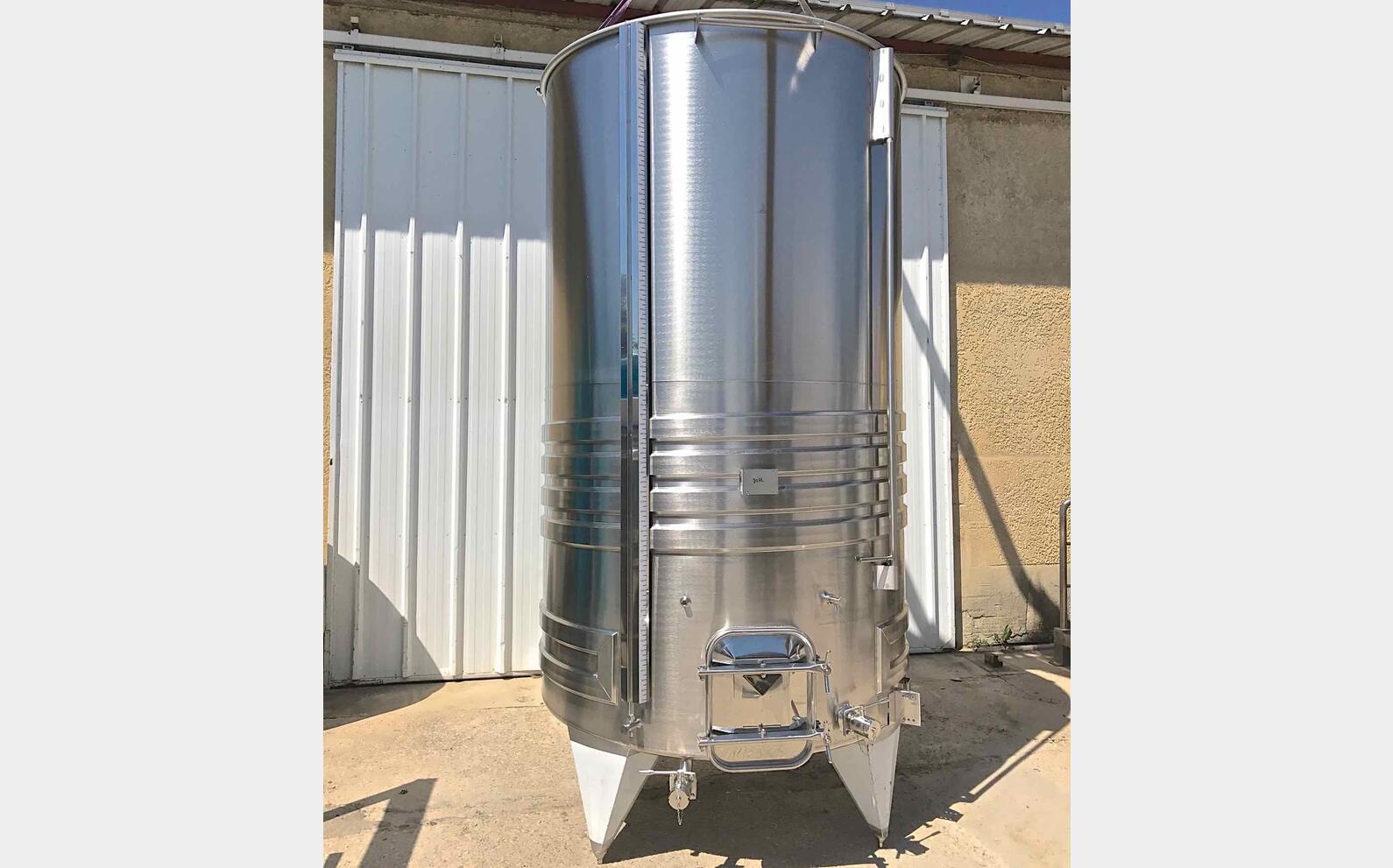Cuve inox &agrave; chapeau flottant  80 hls MATERIEL NEUF