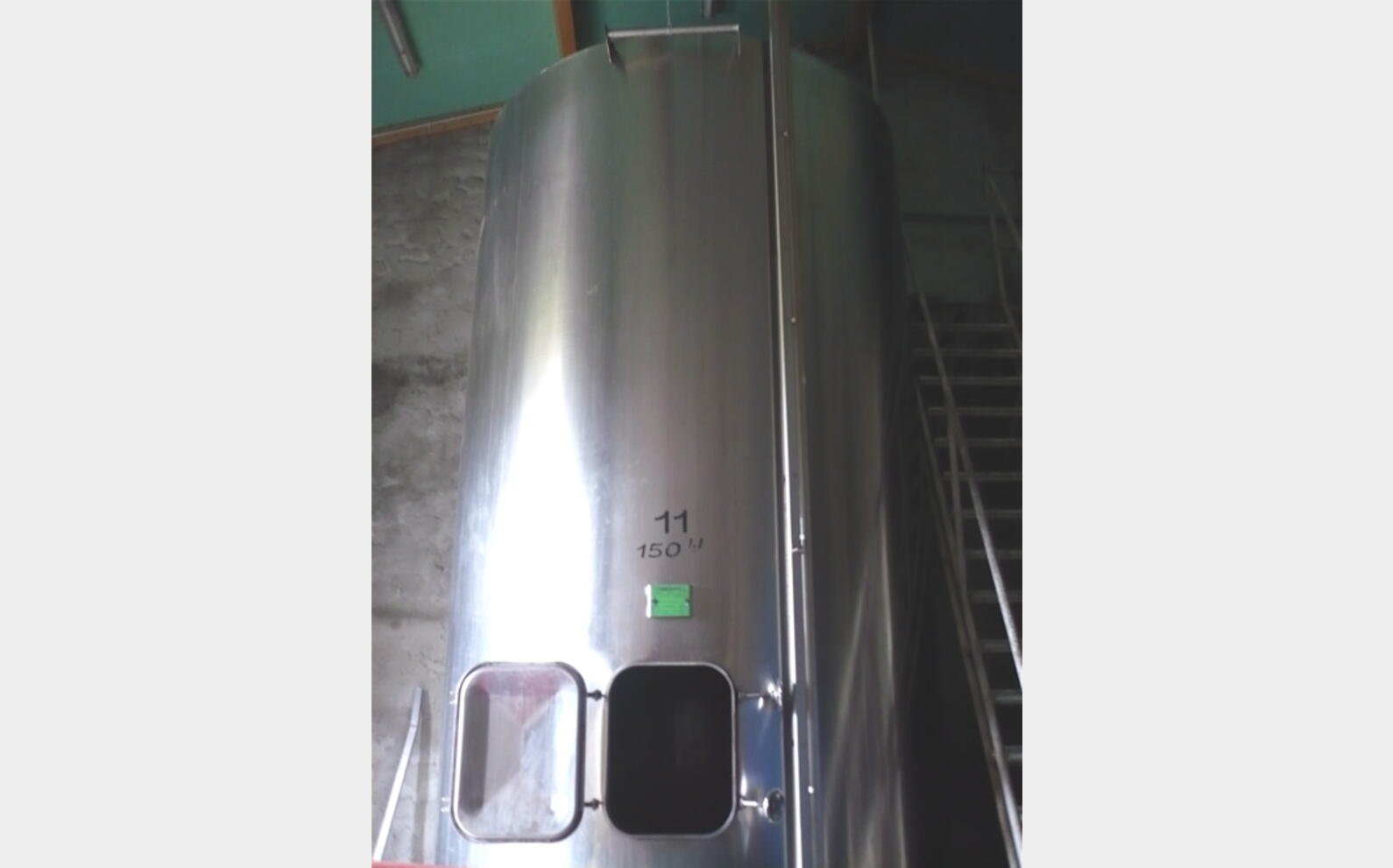 cuve de stockage INOX 304 provenance vinicole, marque DABRIGEON