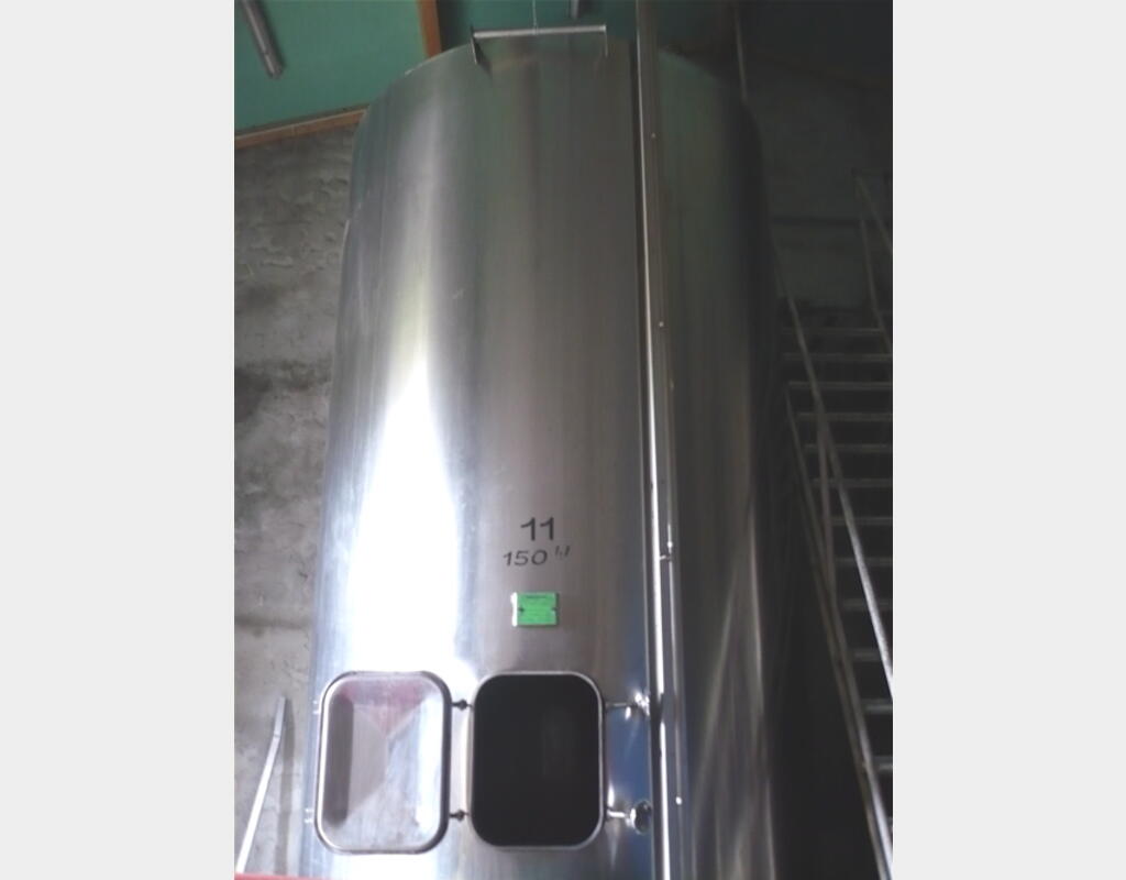 cuve de stockage INOX 304 provenance vinicole, marque DABRIGEON