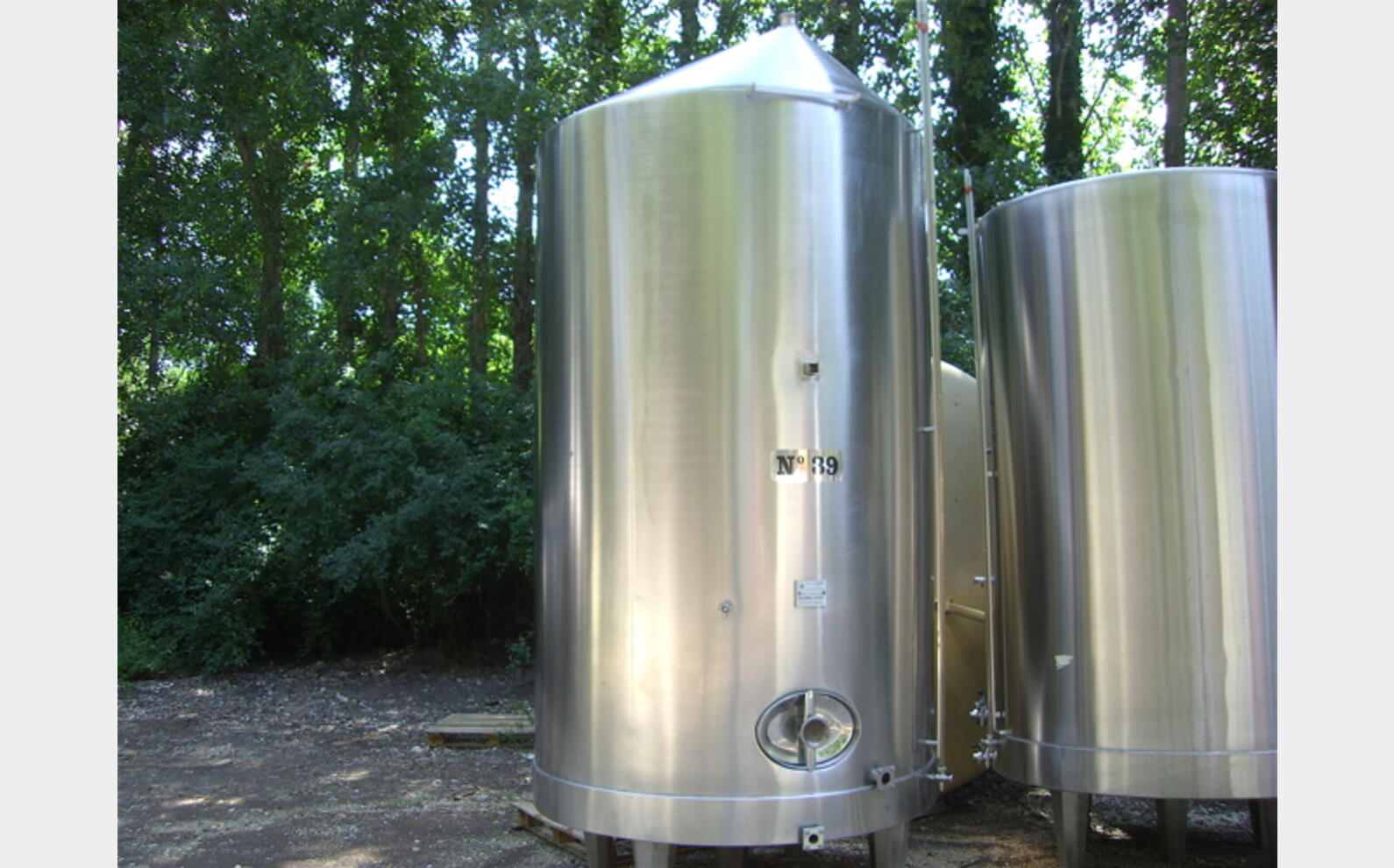 Cuve inox Lagouarde 89.40hls