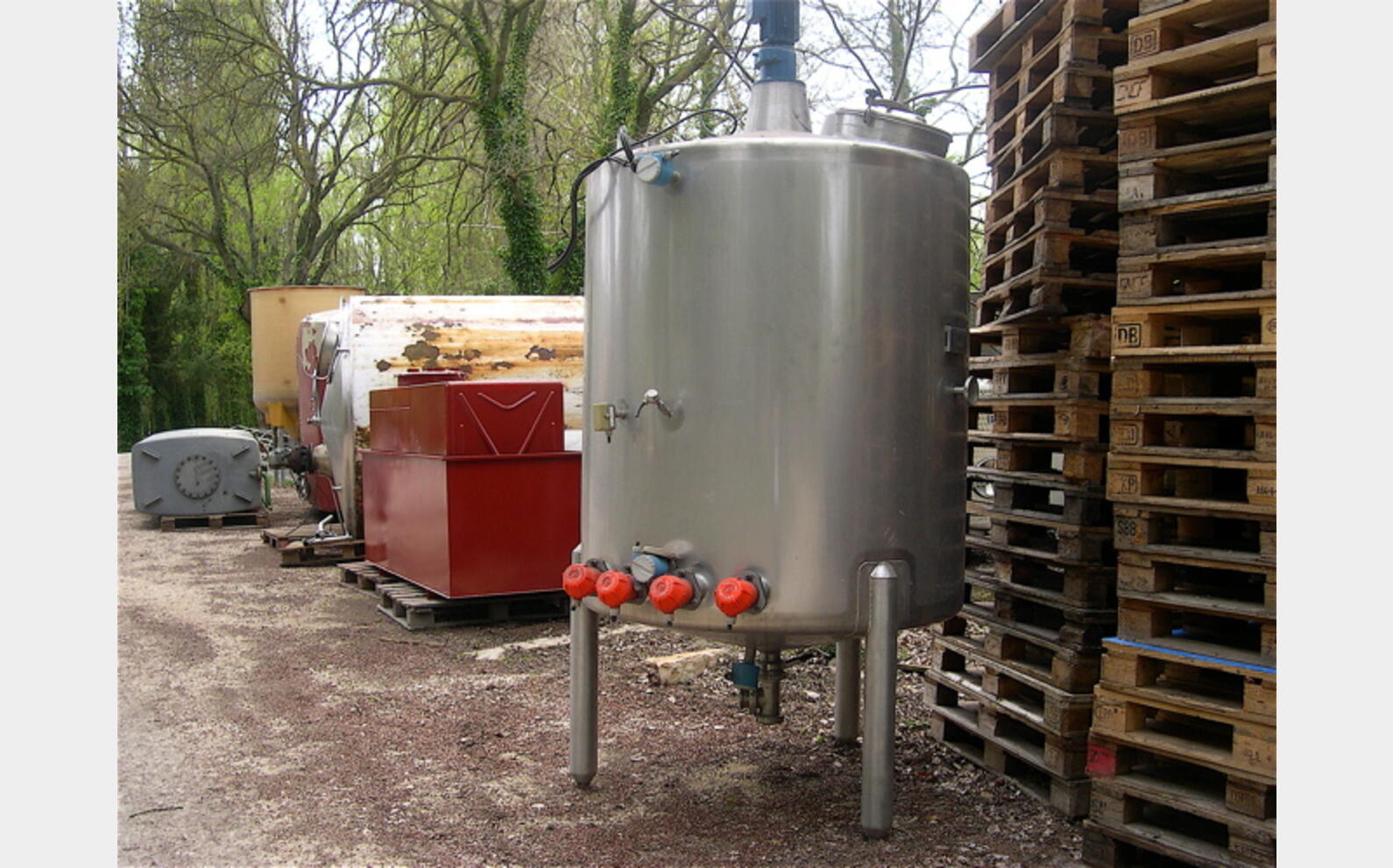 cuve m&eacute;lange INOX 304