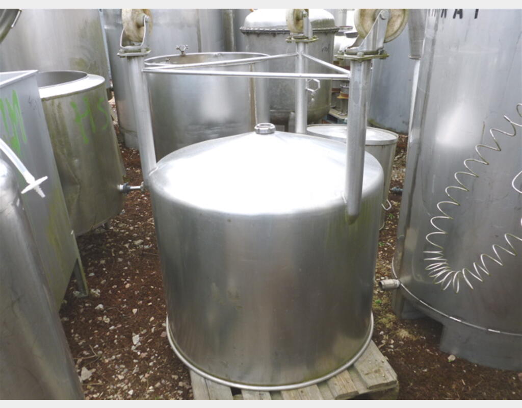 Bac de stockage en INOX (TH5) - Volume : 400 litres