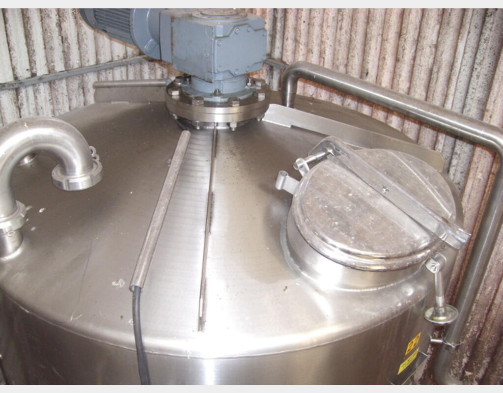 CUVE INOX 1500 LITRES INOX 316L - marque Pierre Guerin de 1992