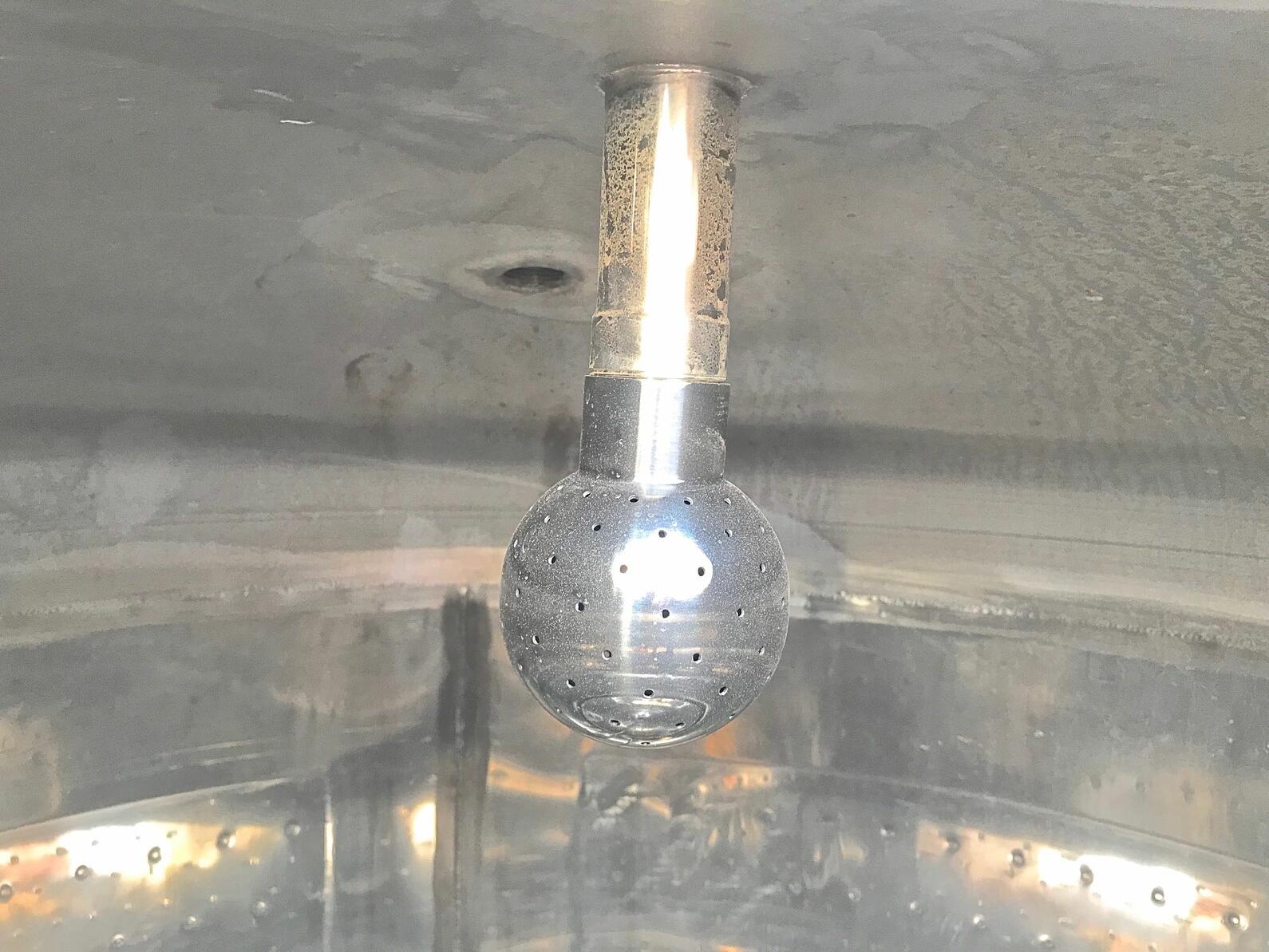 Insulated tank on 304 stainless steel - Cylindro-conical