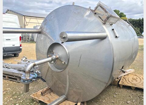 cuve inox 316L agit&eacute;e
