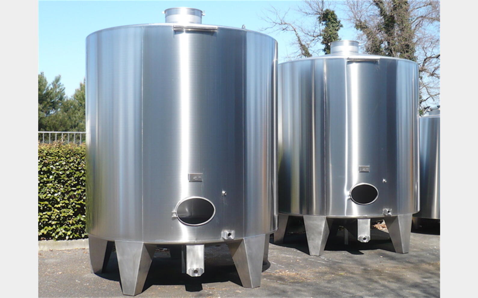 cuve stockage INOX 304L MATERIEL NEUF