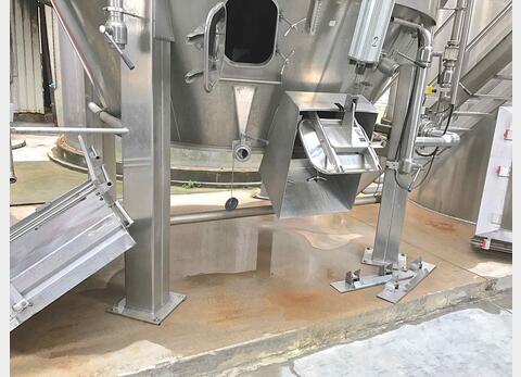Cuve inox compartiment&eacute;e Capacit&eacute; totale 464 hls