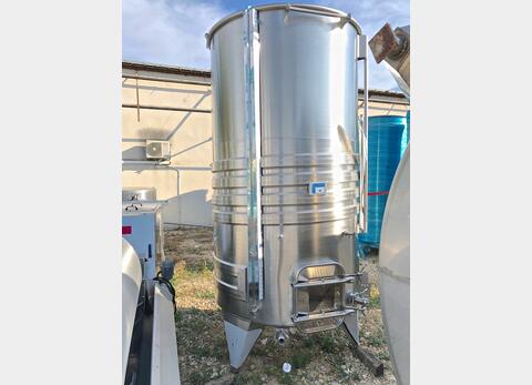 Cuve inox &agrave; chapeau flottant  40 hls