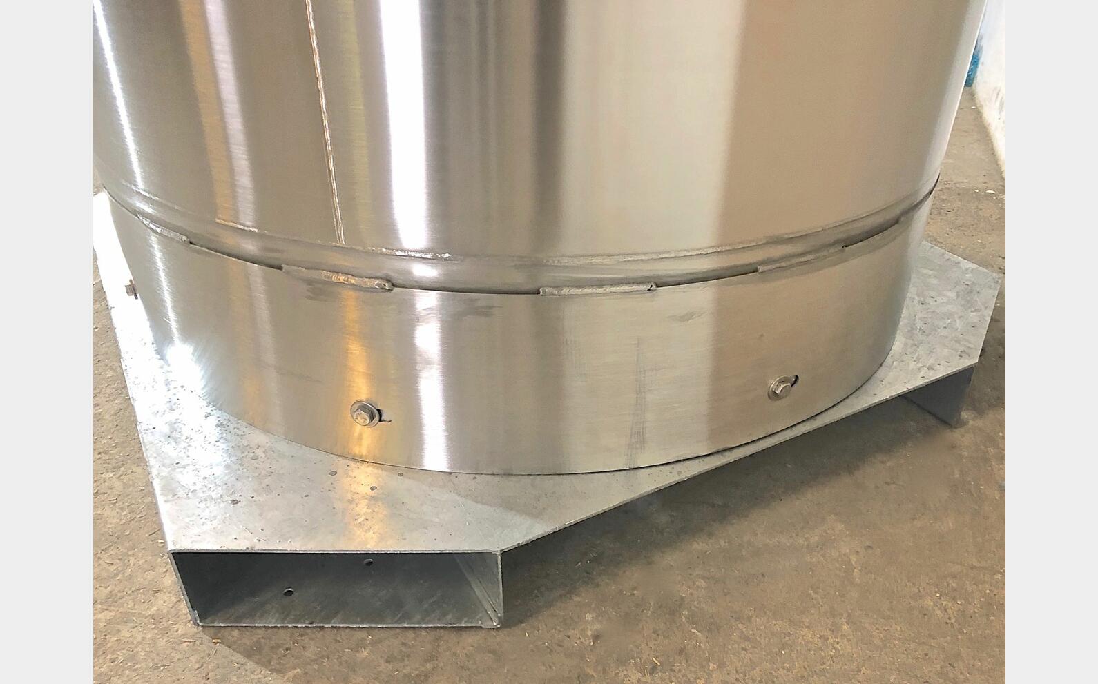 Cuve inox 304 - Base palettisable 9.91 HL (991 Litres) ARSILAC