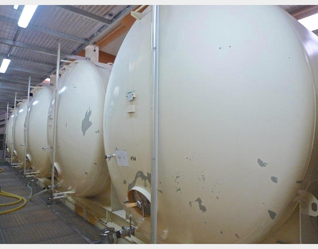 Cuve de stockage acier revêtu - Volume : 400 hls (40 000 litres)