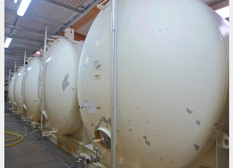 Cuve de stockage acier revêtu - Volume : 400 hls (40 000 litres)