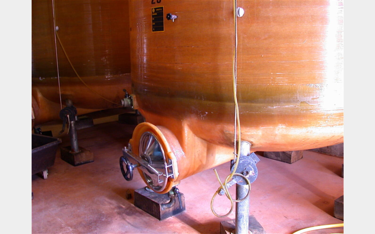 Cuve &agrave; chapeau flottant 22 m3 Provenance agroalimentaire