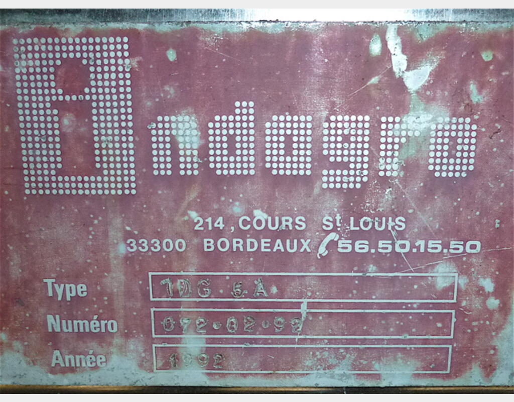 Filtre à terre - Marque : INDAGRO