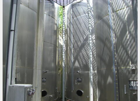 Cuve  INOX 316 cylindrique verticale