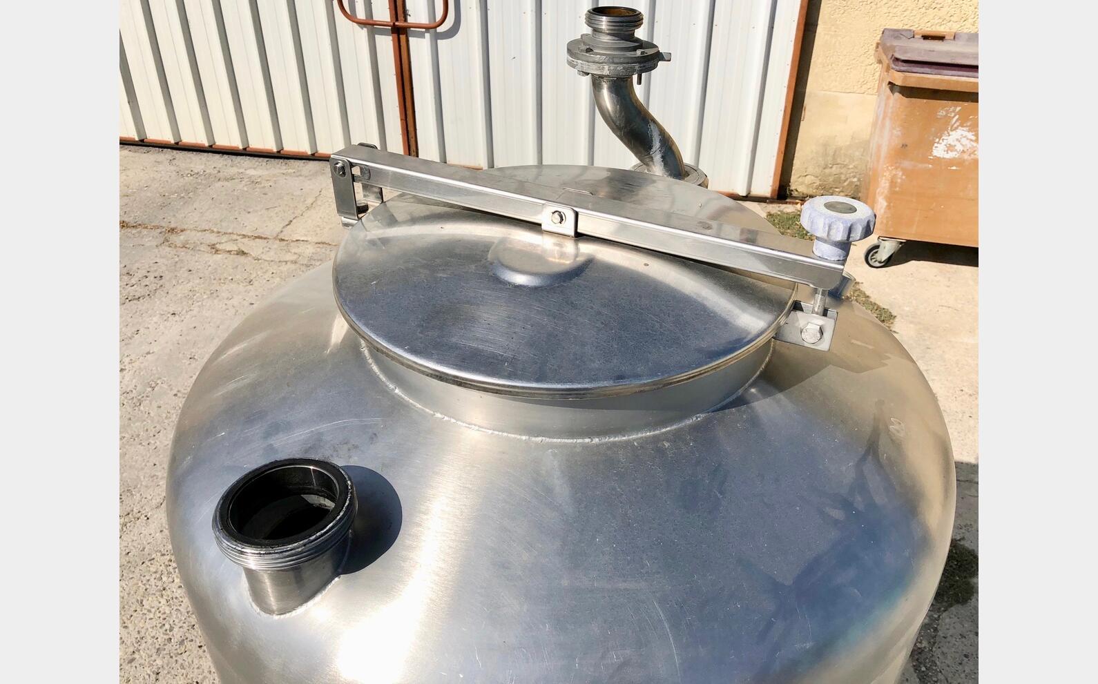 cuve inox cylindrique verticale LSDH18