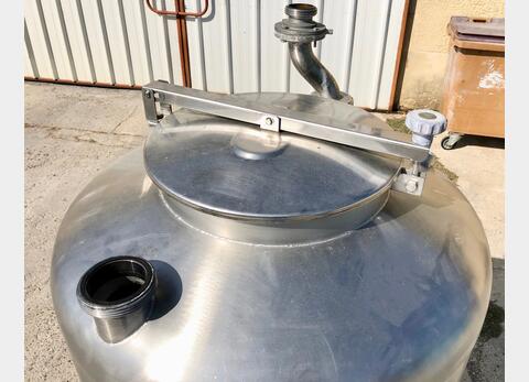 cuve inox cylindrique verticale LSDH18