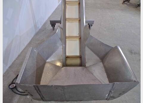 Elévateur de vendange - Chassis en inox