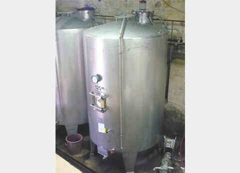cuve stockage INOX 304 Agroalimentaire (vin rouge) Marque : CARTIER