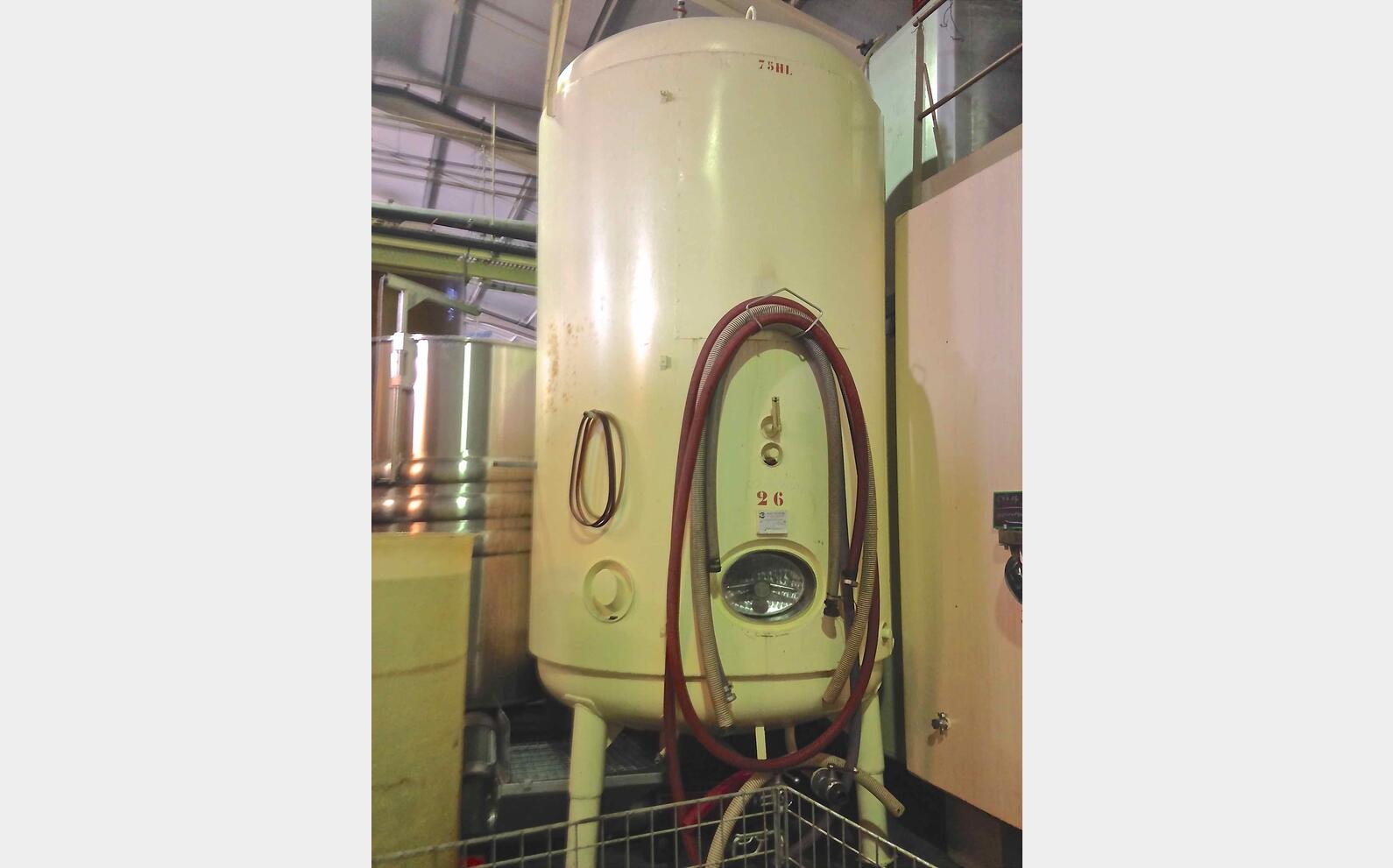 Cuve acier &eacute;maill&eacute; de 75 hls
