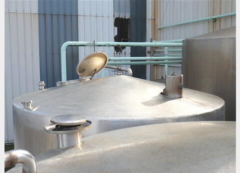 cuve de stockage INOX 304 provenance agroalimentaire