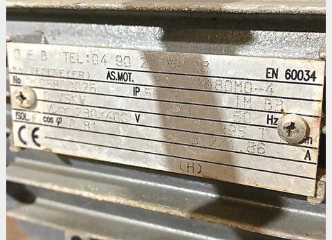 Palette de filtration pompe Netzsch