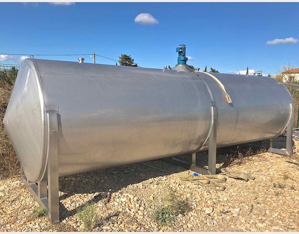 Cuve Inox 316L horizontale Marque : STAI