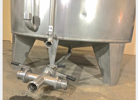 Cuve m&eacute;lange inox