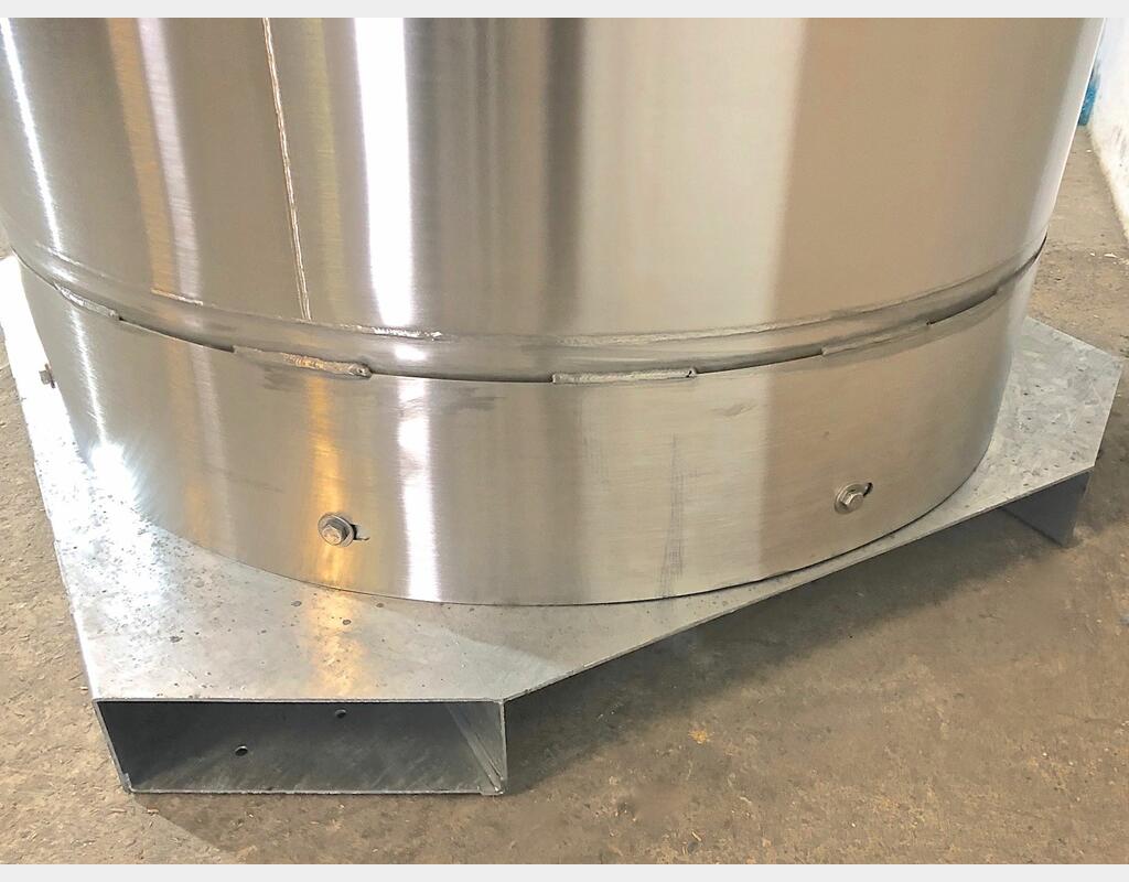 304 stainless steel tank - Model SBP1250