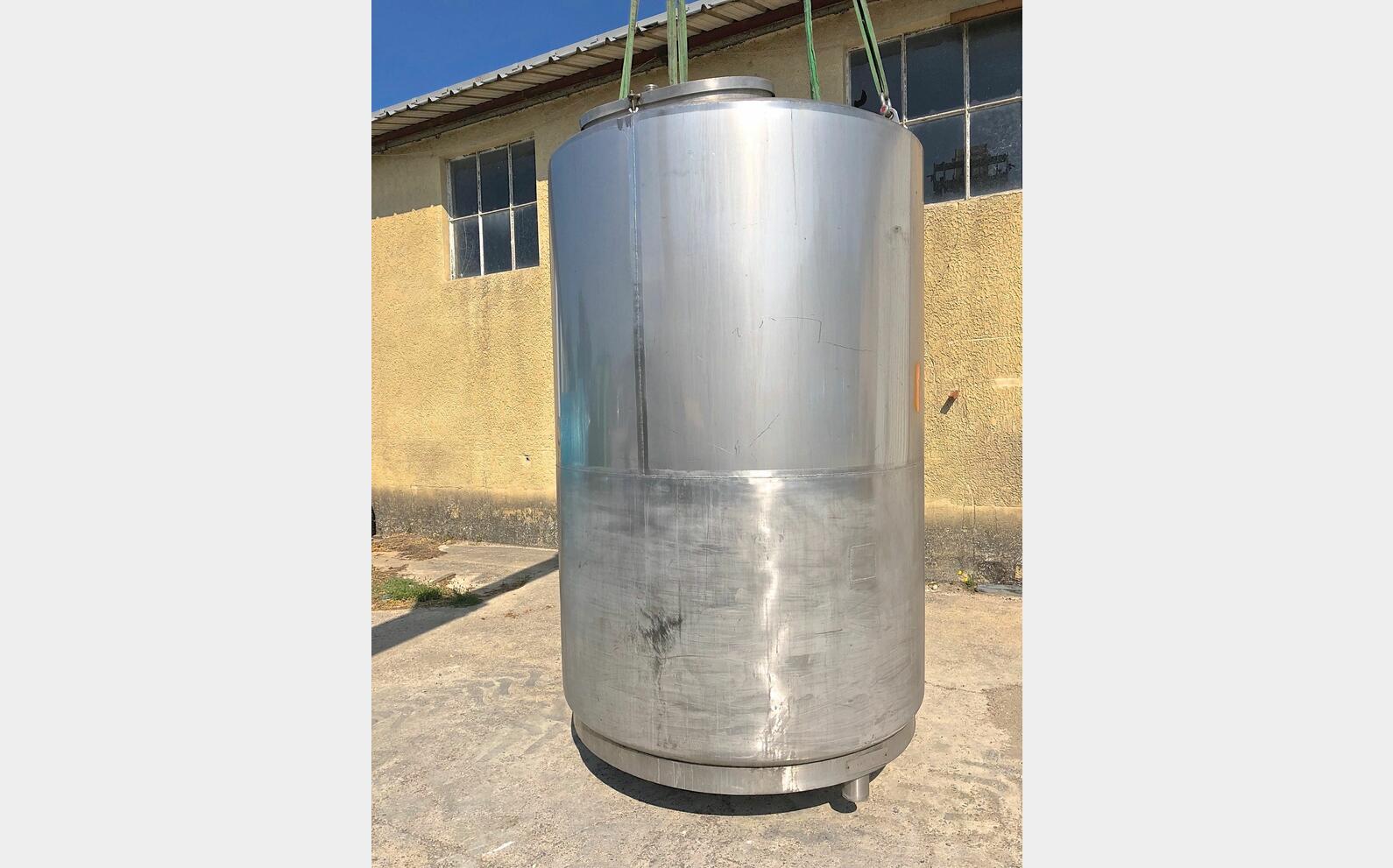 Vertical cylindrical stainless steel tank LSDH18