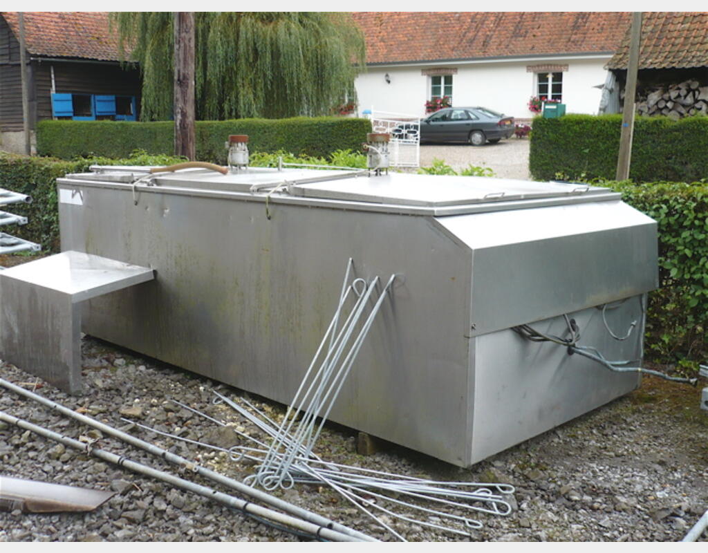Tank à lait INOX 304 - Marque : PACKO
