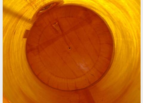 Cuve fibre fond plat sur pieds Volume : 12 000 litres (120 hls)
