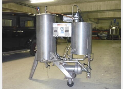Filtre INOX à plaques. - Q : 20 à 80 l/min. Marque : VELO.