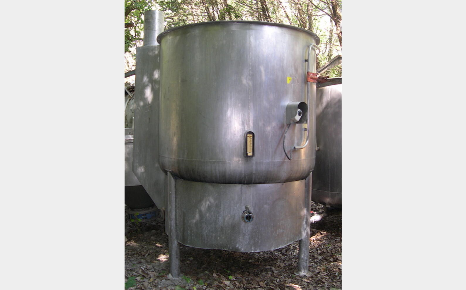 cuve m&eacute;lange INOX Volume : 1600 litres