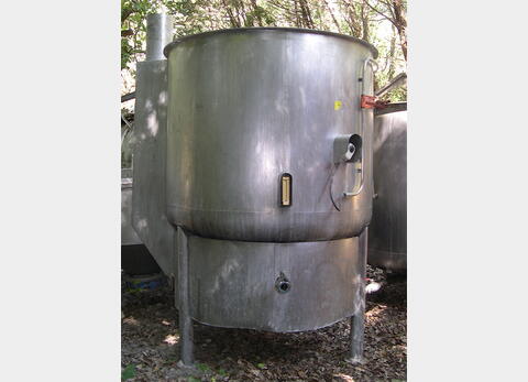 cuve m&eacute;lange INOX Volume : 1600 litres