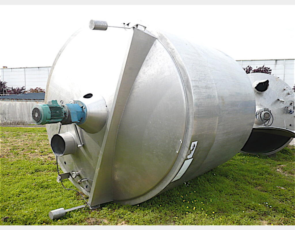 cuve de mélange INOX 316 L de 10 m3 - Marque : SERIACO.