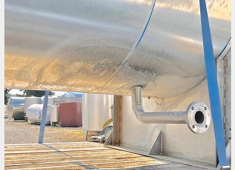 Insulated stainless steel storage tank