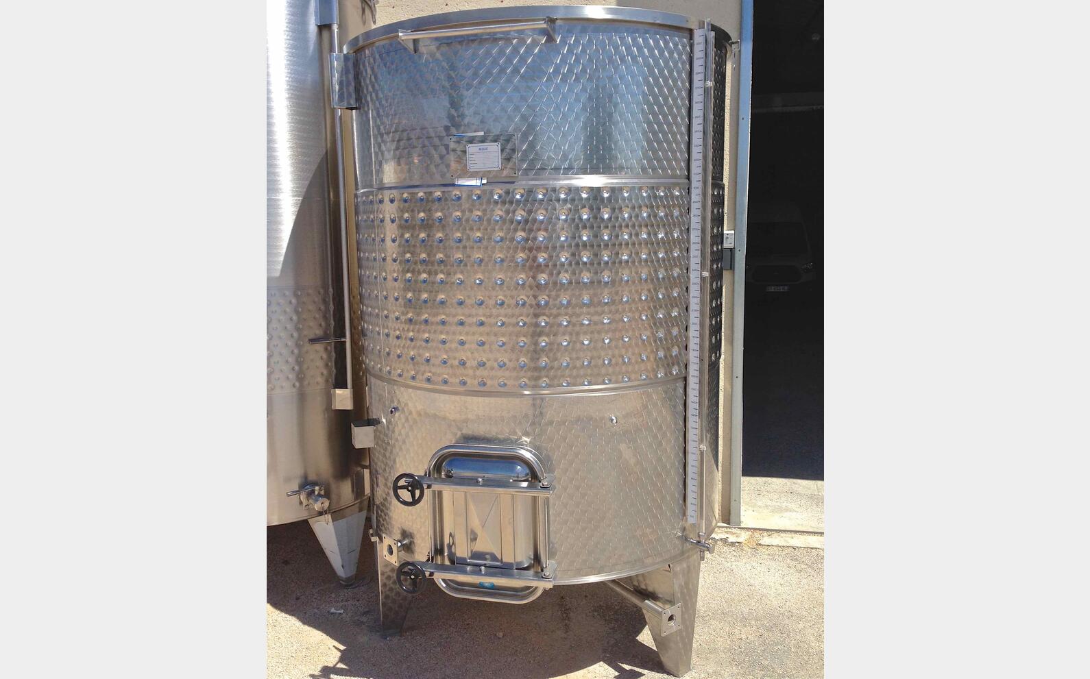 Cuve inox &agrave; chapeau flottant MATERIEL NEUF