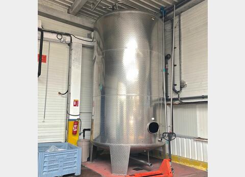 Cuve Inox cylindrique verticale