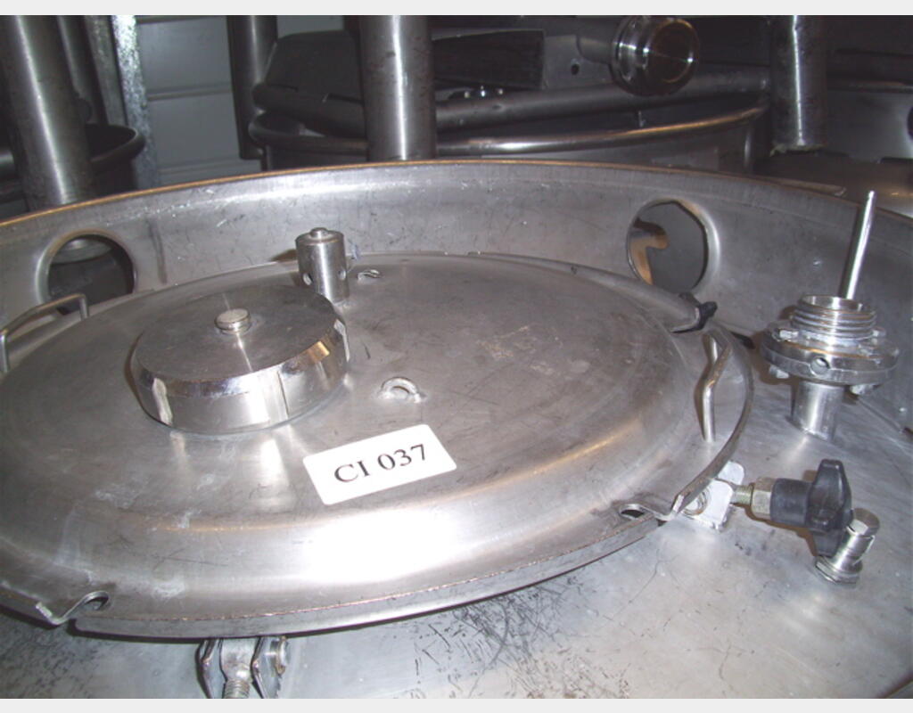 Conteneur de stockage en INOX - Volume : 800 litres