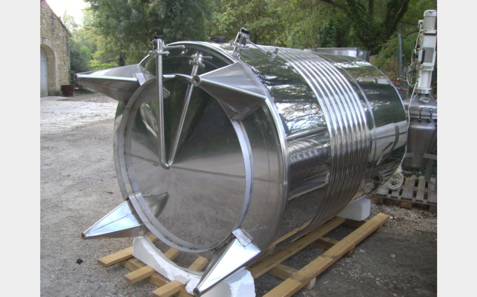 CUVE INOX 304 DE STOCKAGE 60 HLS MATERIEL NEUF
