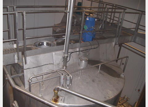 cuve de m&eacute;lange INOX 316 L Marque : RIONDE Volume : 28.400 litres