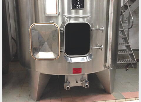 Cuve inox de 121 HLS
