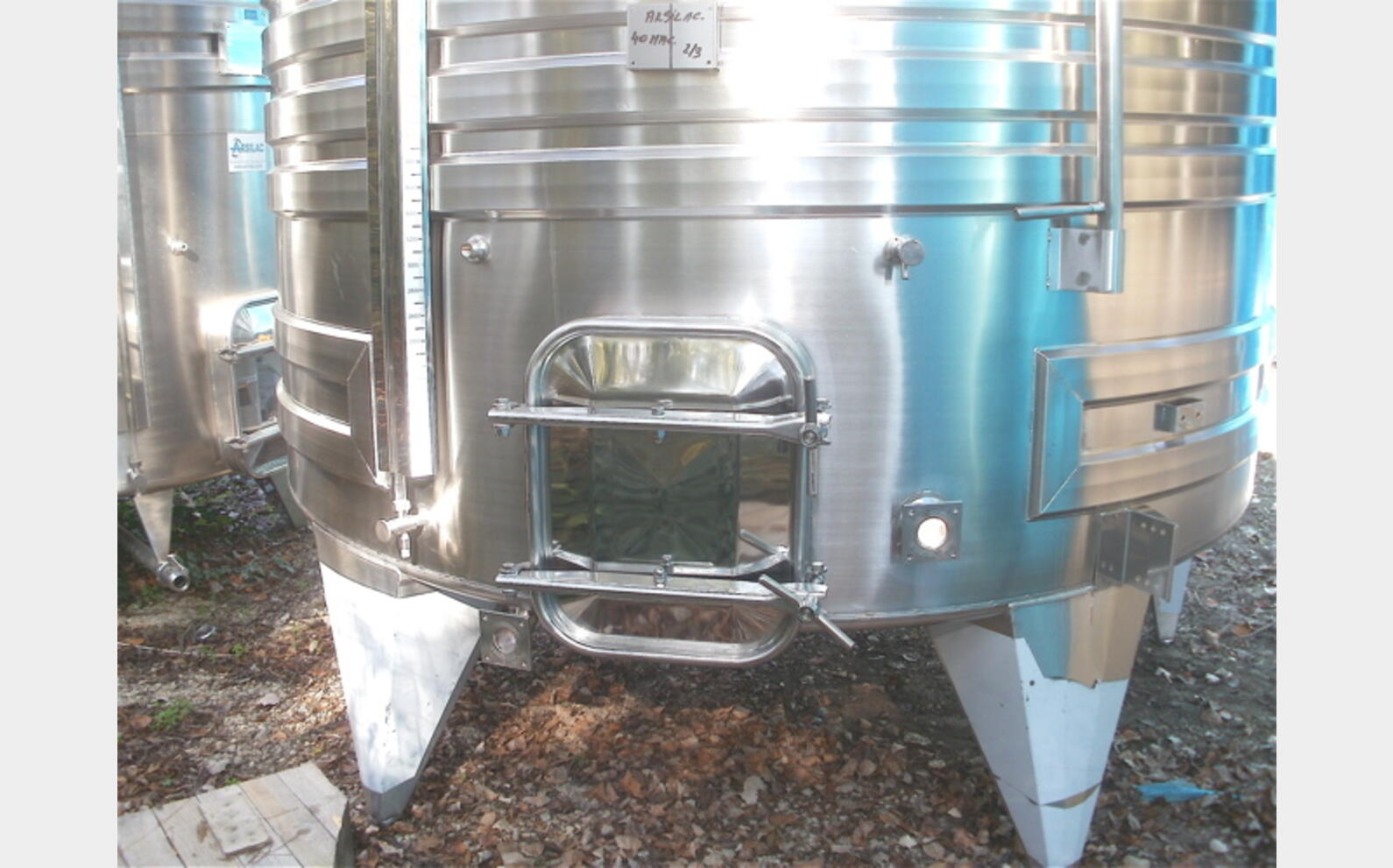 cuve INOX chapeau flottant 10000 litres MATERIEL NEUF Volume : 10000 litres