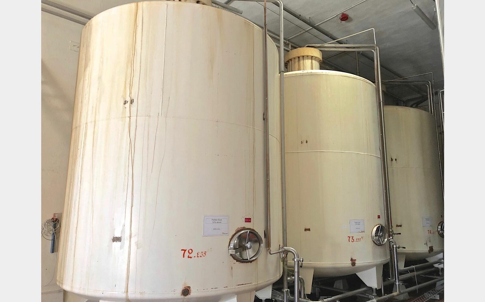 Cuve acier revetu