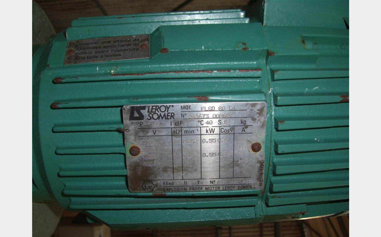 cuve inox 316L agit&eacute;e de 1.000 litres MARQUE PIERRE GUERIN